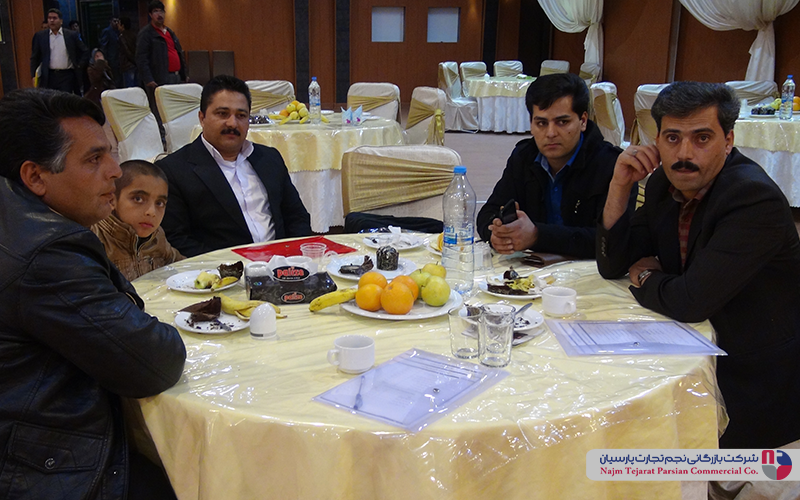 گردهمایی فروشندگان گروه صنعتی پاکنین