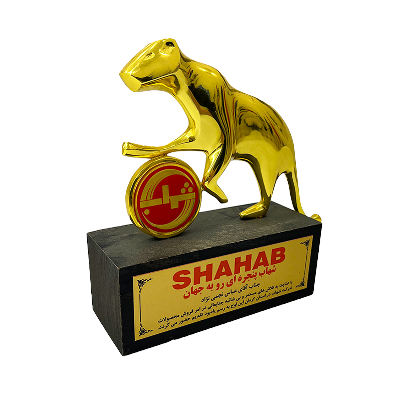 یادبود شرکت شهاب به عباس نجمی – به‌پاس فروش مستمر در استان کرمان